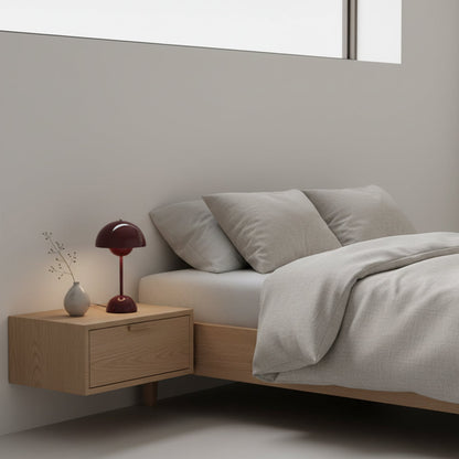Élodie Wiederaufladbare LED-Tischleuchte mit Doppelkugeldesign
