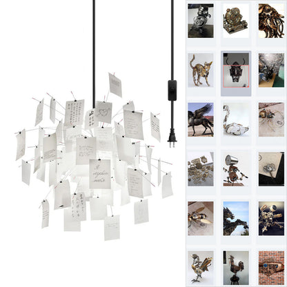 Élise Paper Art Plug-In Hängeleuchte