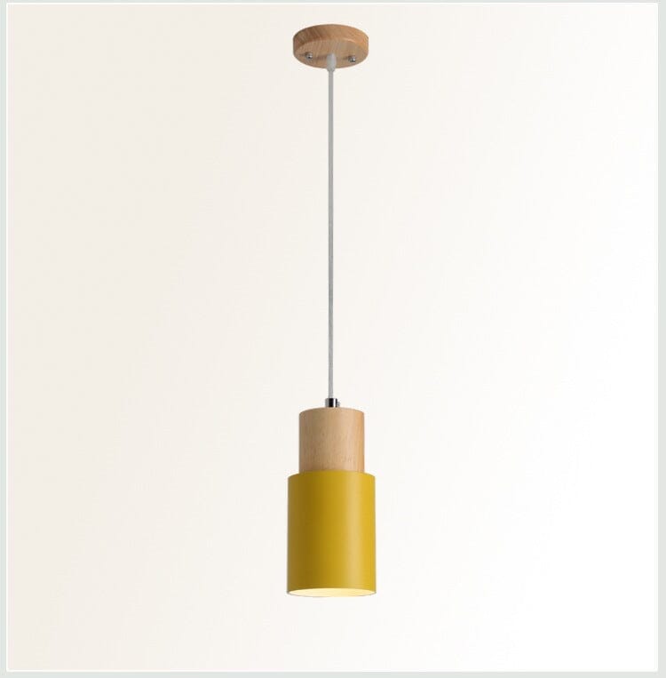 Amélie Handcrafted Oak Pendant Light