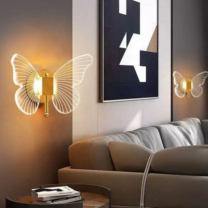 Anaïs Butterfly LED Wall Lamp with Decorative Modern Design