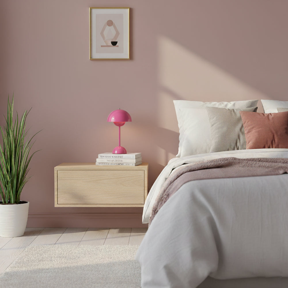 Élodie Wiederaufladbare LED-Tischleuchte mit Doppelkugeldesign