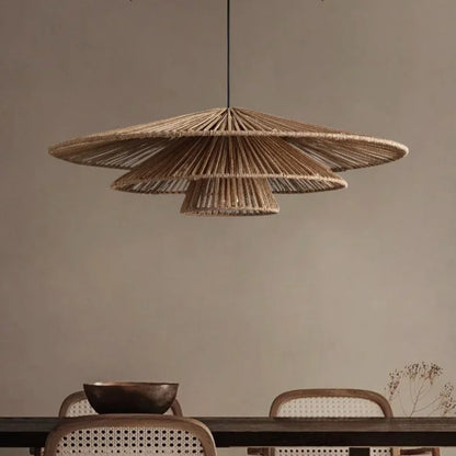 Anaïs Wabi Sabi Rattan Handmade Hängelampe