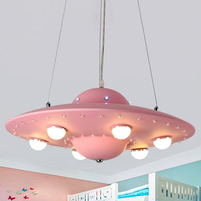 Mathilde Nordic UFO LED Pendelleuchte für Kinder
