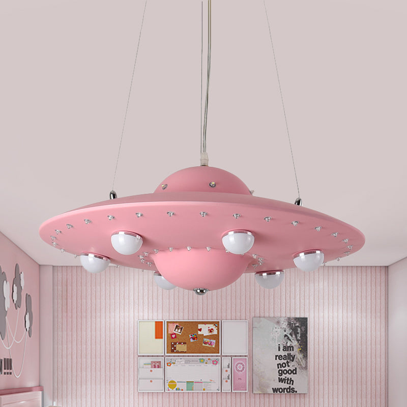 Mathilde Nordic UFO LED Pendelleuchte für Kinder