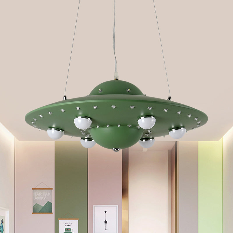 Mathilde Nordic UFO LED Pendelleuchte für Kinder