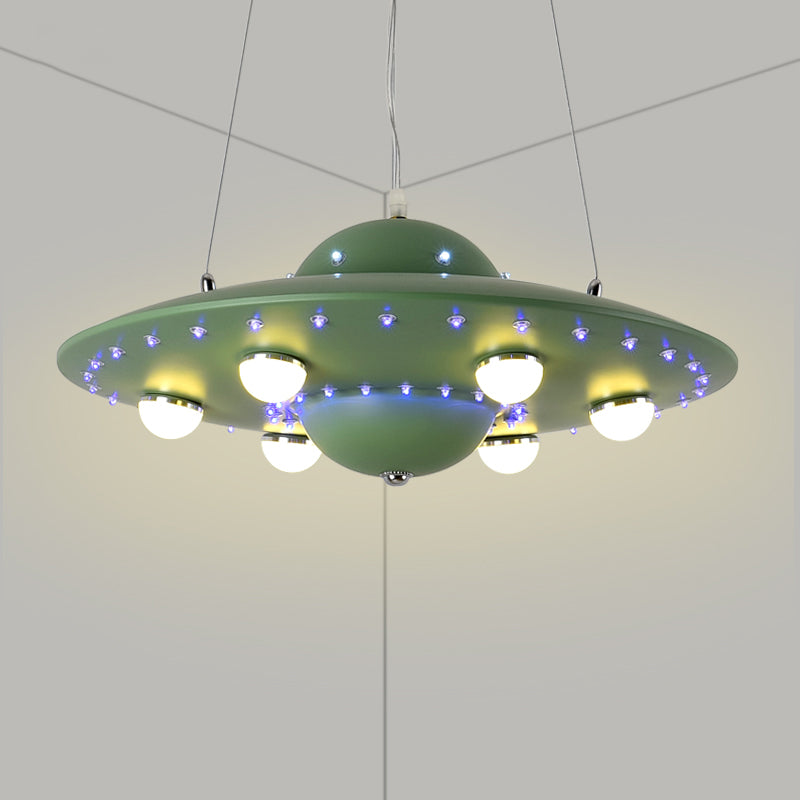 Mathilde Nordic UFO LED Pendelleuchte für Kinder