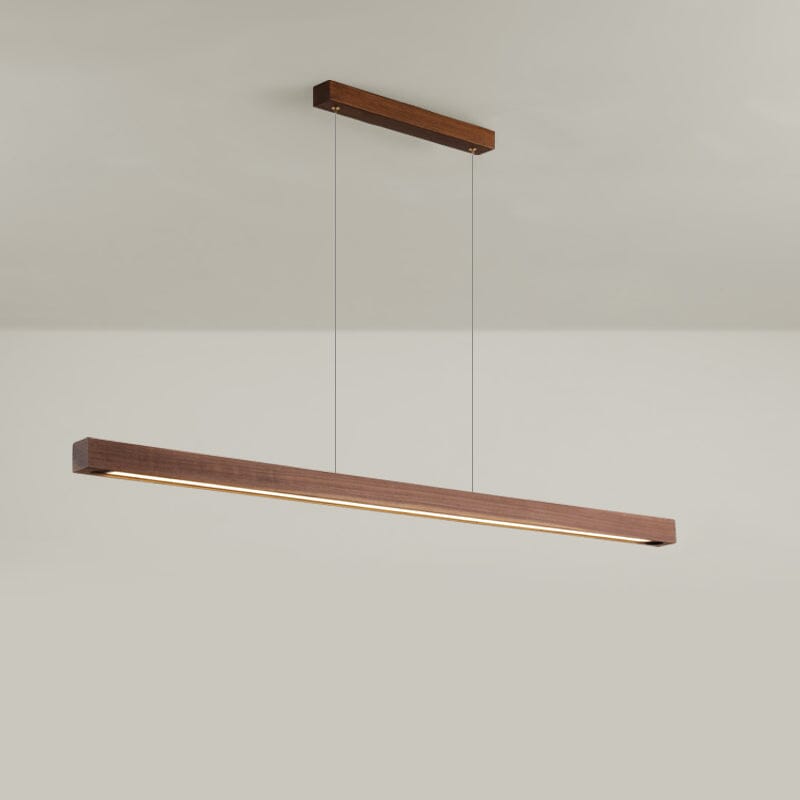 Amélie Eichen- & Walnuss-Linearchandelier