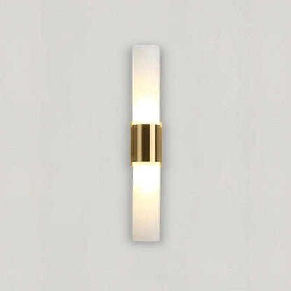 Margaux Nordic Stone & Glass Sconce