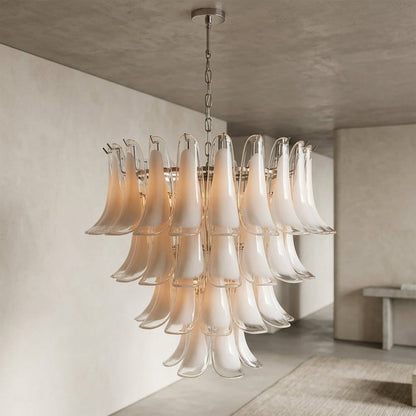 Camille Glas-Anhänger mit modellierten Blütenblättern