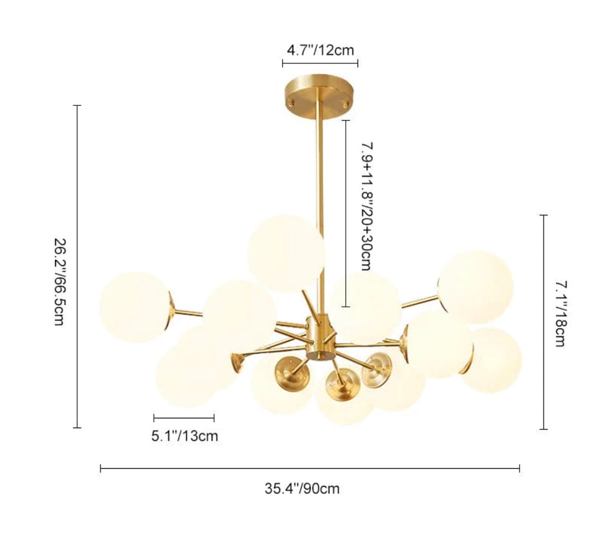 Camille Bubble Chandelier