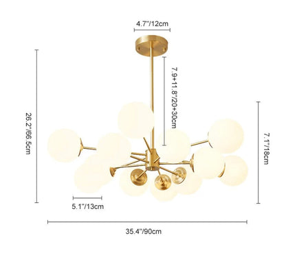 Camille Bubble Chandelier