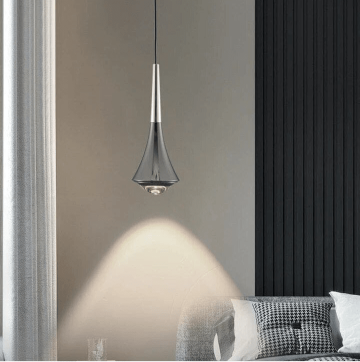 Sophie Minimalistischer Wassertropfen LED-Anhänger