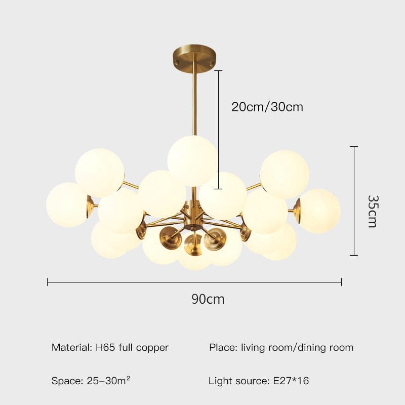 Camille Bubble Chandelier