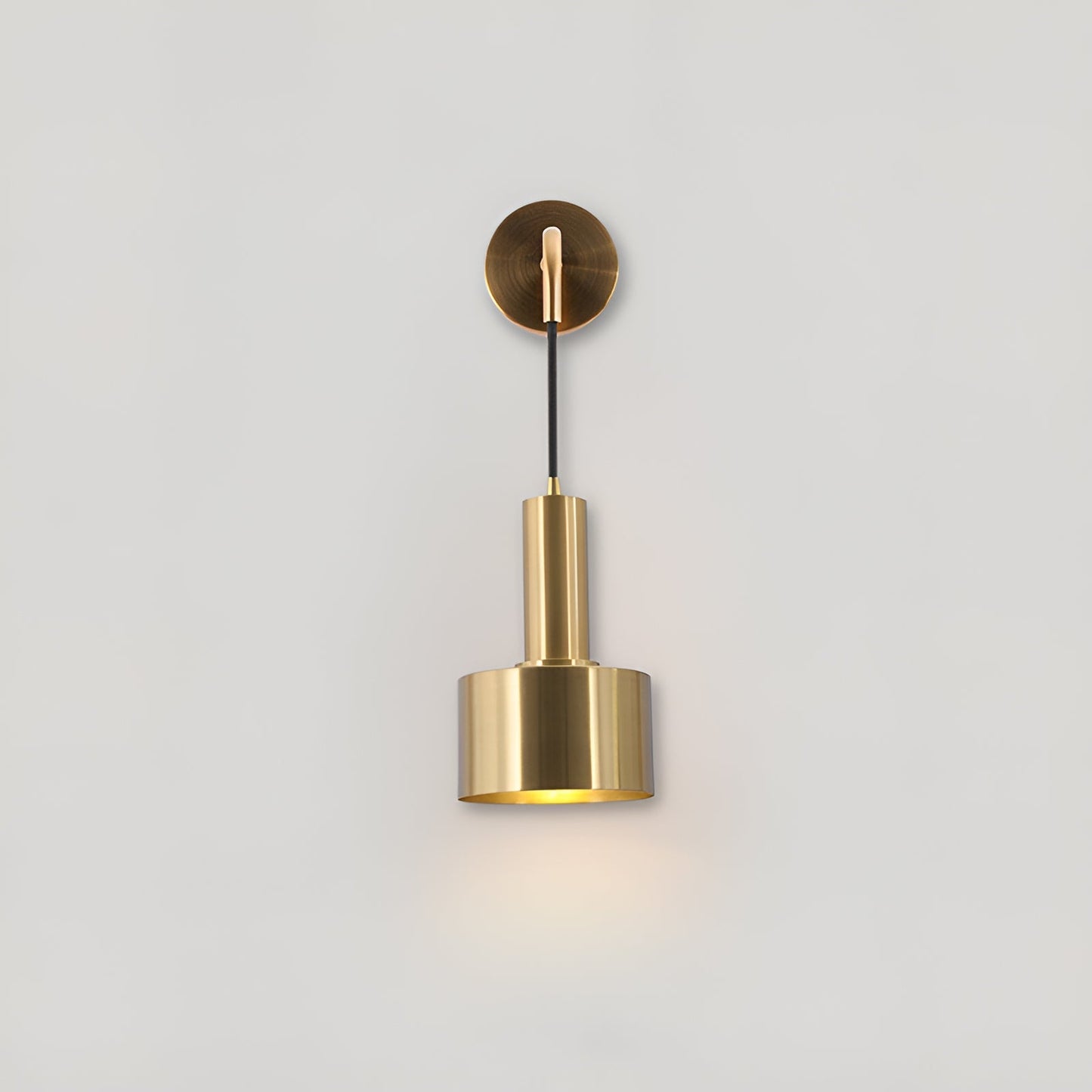Camille Gold Adjustable Wall Lamp with Modern Finish