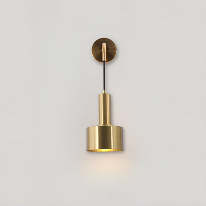 Camille Gold Adjustable Wall Lamp with Modern Finish