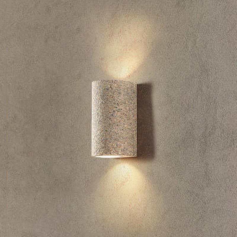 Élise Amaya LED Cement Wall Lamp Modern Up Down Sconce Light