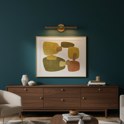 Émile Anvers Picture Wall Lamp with Brass Finish