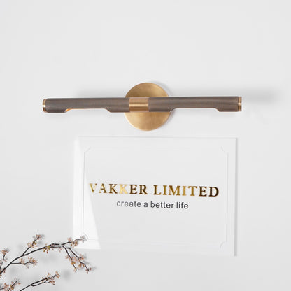 Émile Anvers Picture Wall Lamp with Brass Finish
