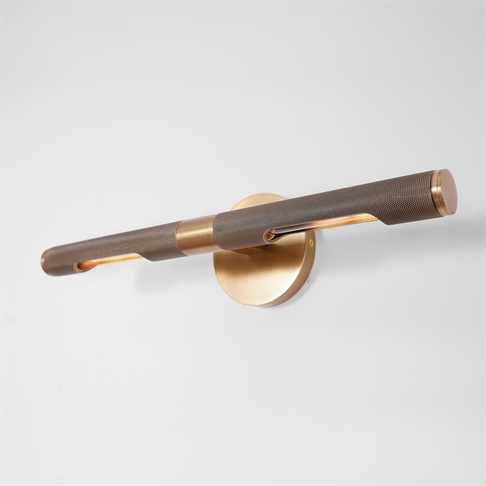 Émile Anvers Picture Wall Lamp with Brass Finish