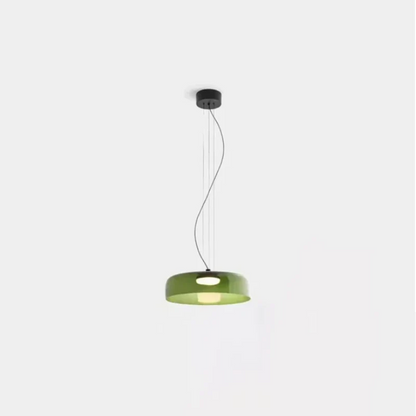 Sophie Aurora Layered Glass Pendelleuchte Getönte Deckenleuchte