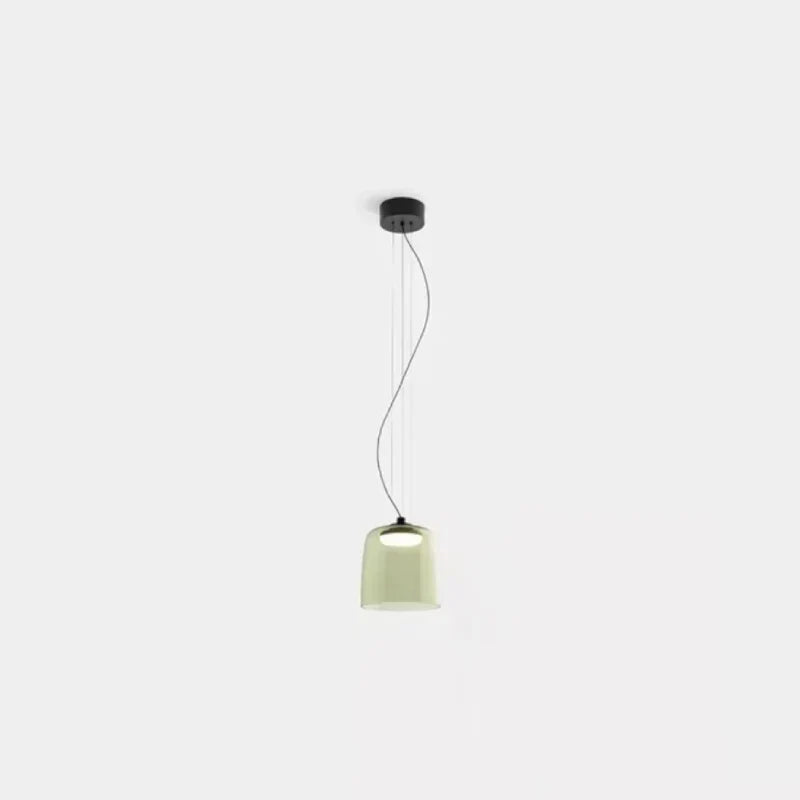 Sophie Aurora Layered Glass Pendelleuchte Getönte Deckenleuchte