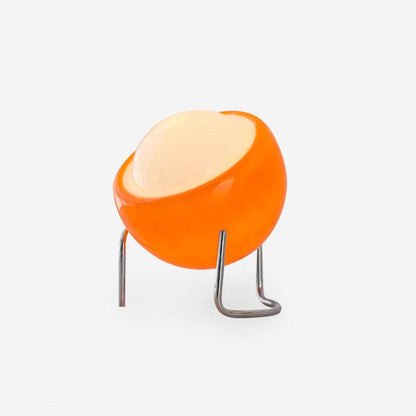 Margaux Bauhaus Dome Tischleuchte mit gebogenem Metallsockel