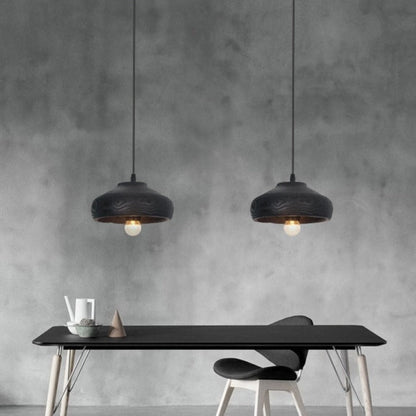 Sophie Blackwood Harz Holzmaserung Pendelleuchte