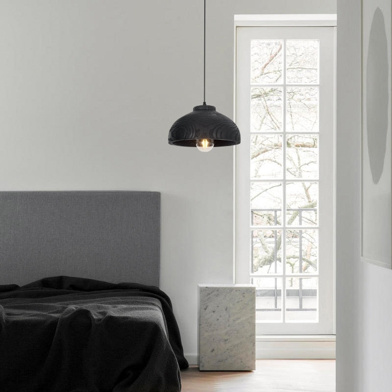 Sophie Blackwood Harz Holzmaserung Pendelleuchte