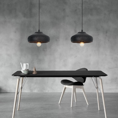 Sophie Blackwood Harz Holzmaserung Pendelleuchte