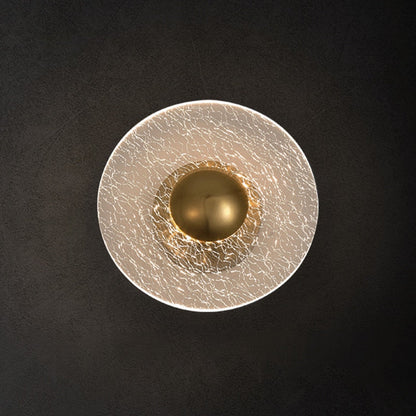 Élise Bloom Petal Acrylic Wall Lamp