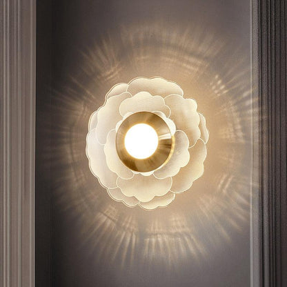 Élise Bloom Petal Acrylic Wall Lamp