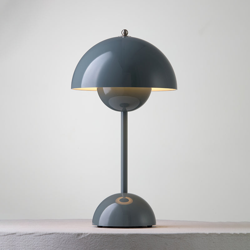 Élodie Wiederaufladbare LED-Tischleuchte mit Doppelkugeldesign