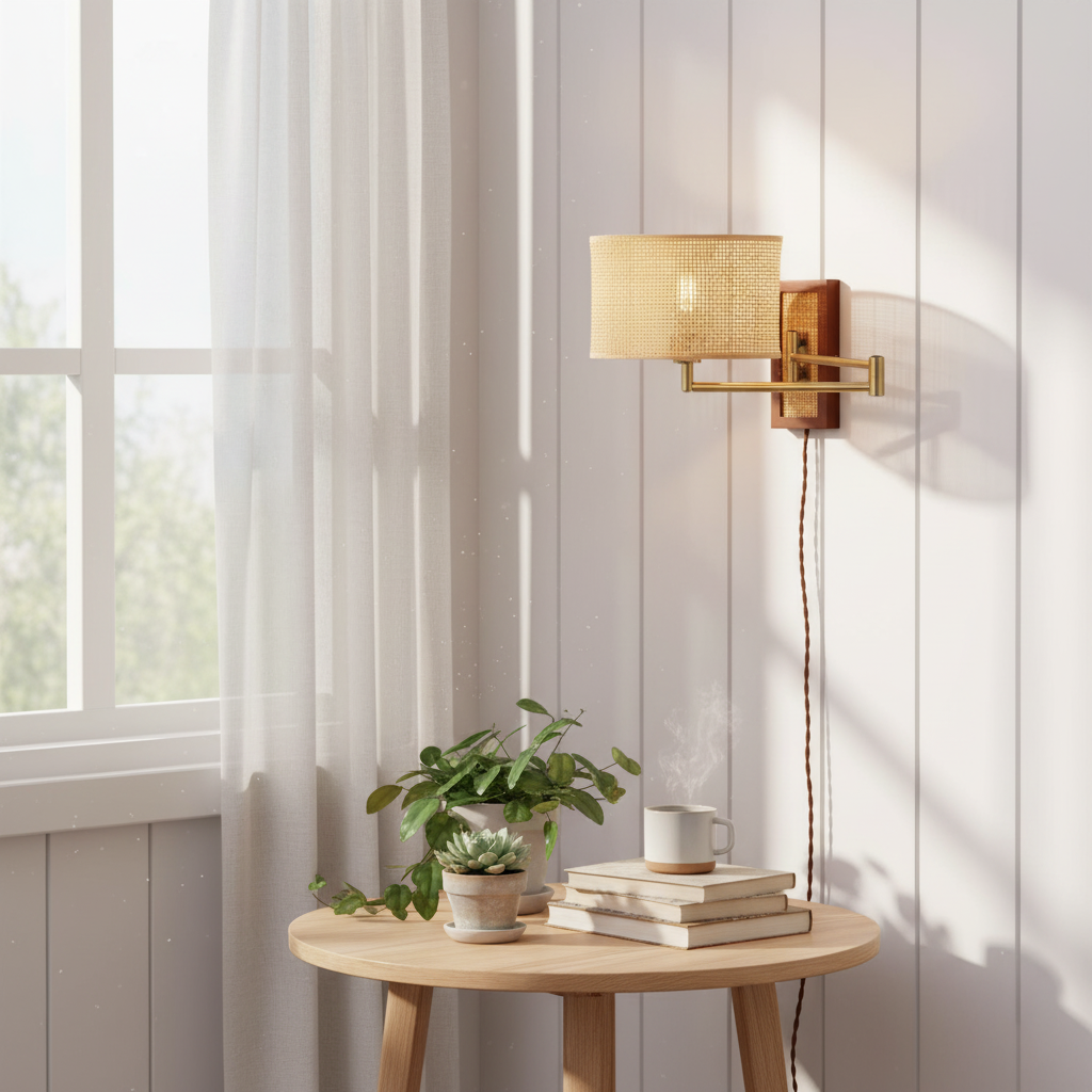 Éloise Bramley Wandlampe mit Schwenkarm