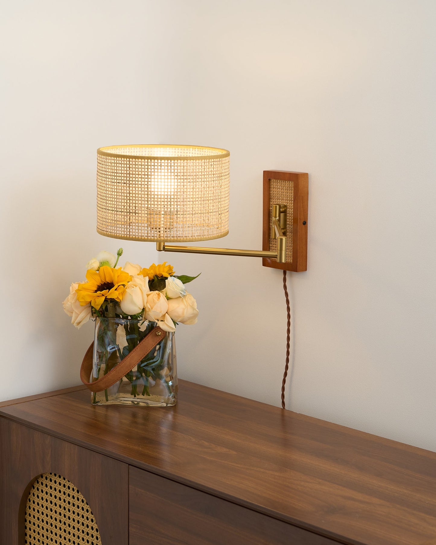Éloise Bramley Wandlampe mit Schwenkarm