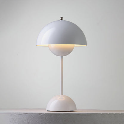 Élodie Wiederaufladbare LED-Tischleuchte mit Doppelkugeldesign