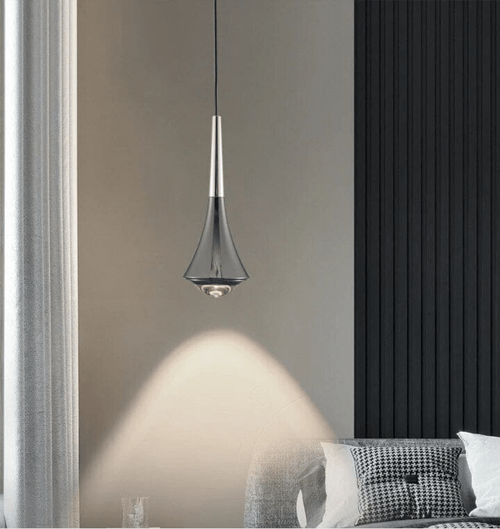 Sophie Minimalistischer Wassertropfen LED-Anhänger