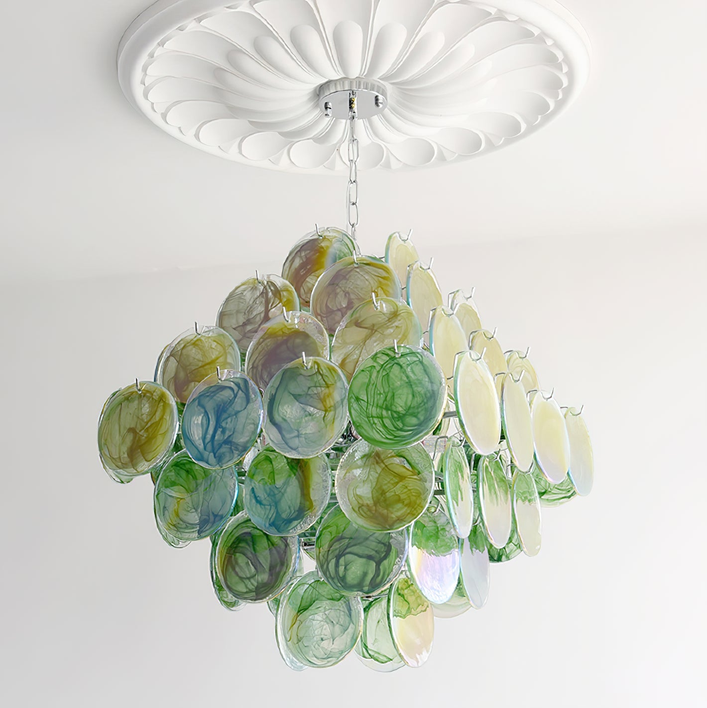 Isaline Carmosa Murano-Style Glass Chandelier