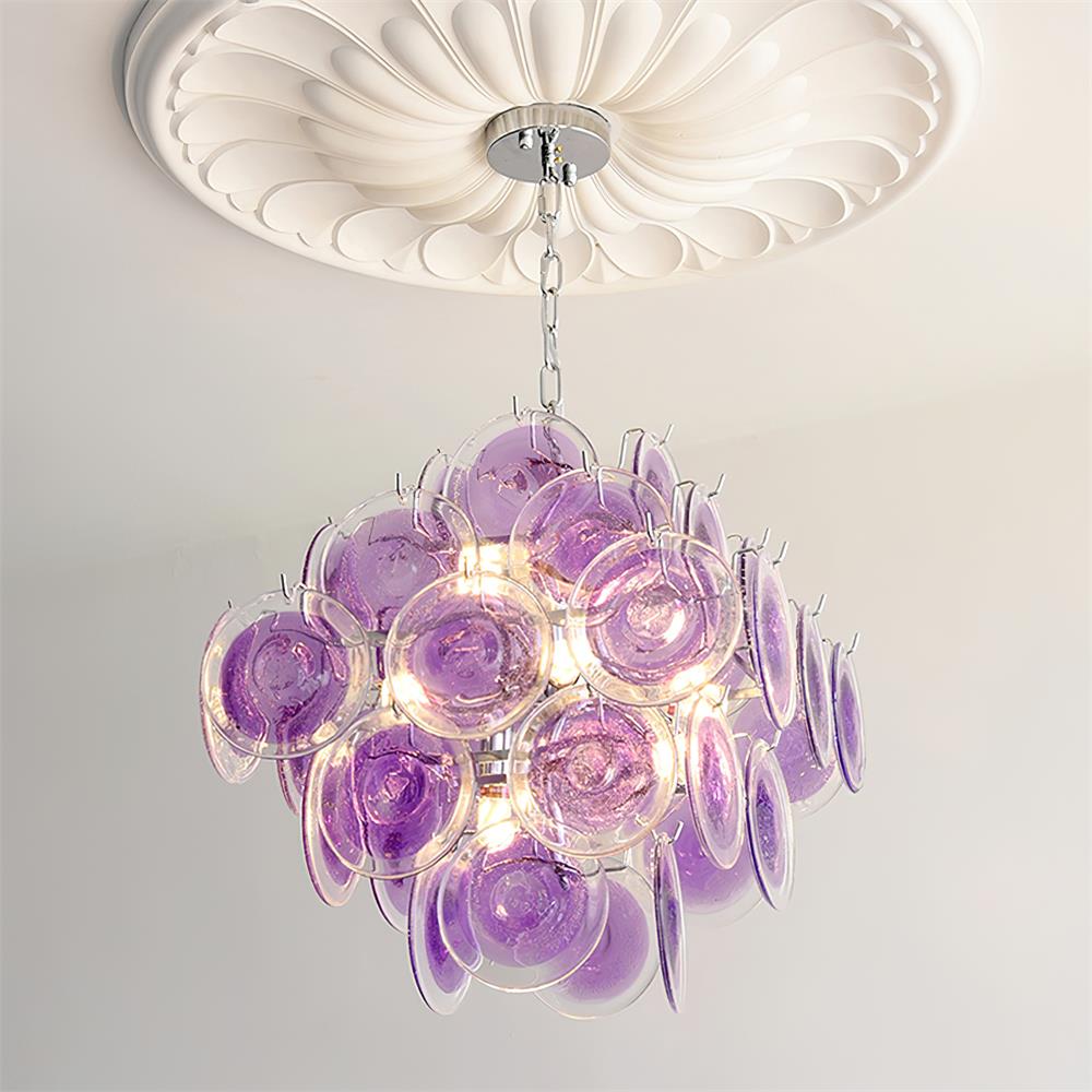 Isaline Carmosa Murano-Style Glass Chandelier