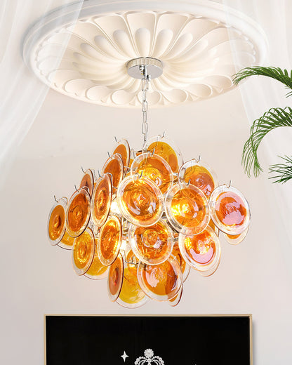 Isaline Carmosa Murano-Style Glass Chandelier