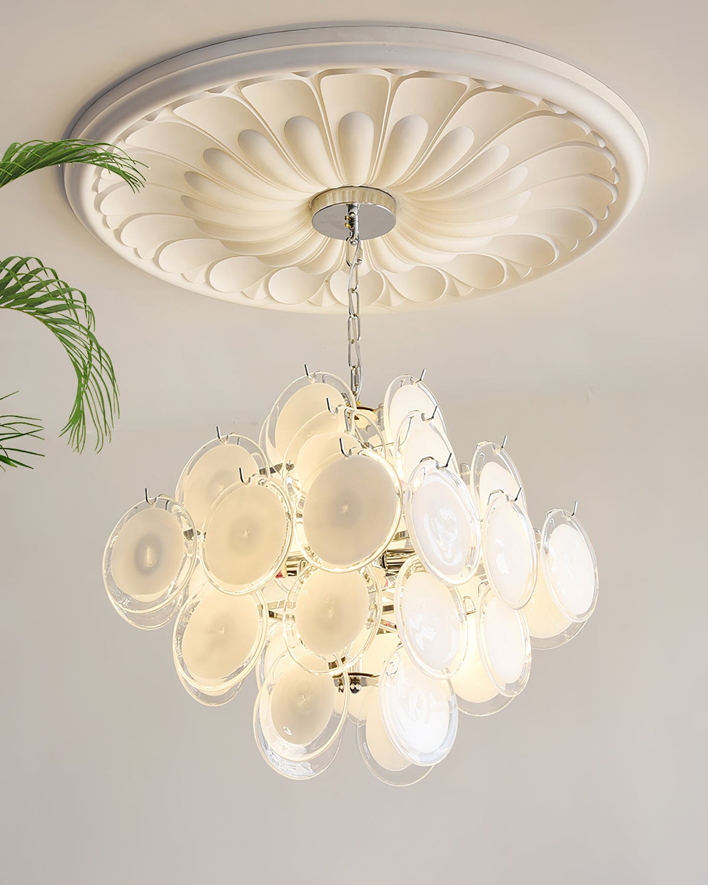Isaline Carmosa Murano-Style Glass Chandelier