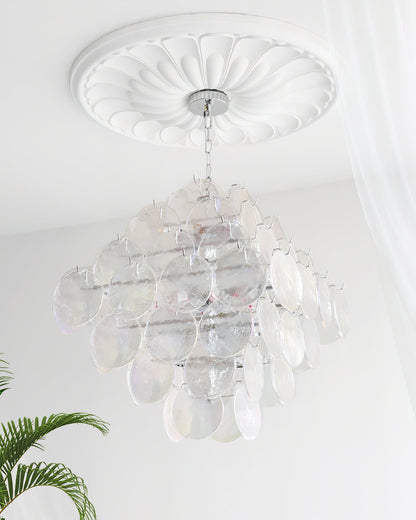 Isaline Carmosa Murano-Style Glass Chandelier