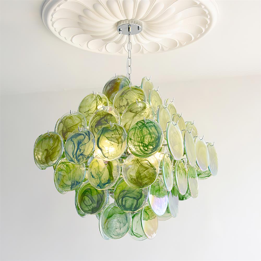 Isaline Carmosa Murano-Style Glass Chandelier