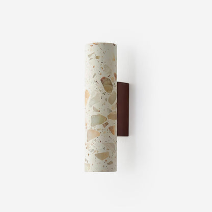 Sophie Clasten Wandleuchte Holz und Terrazzo LED-Beleuchtung
