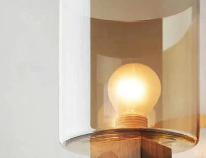 Élise Cognacglas LED-Wandleuchte