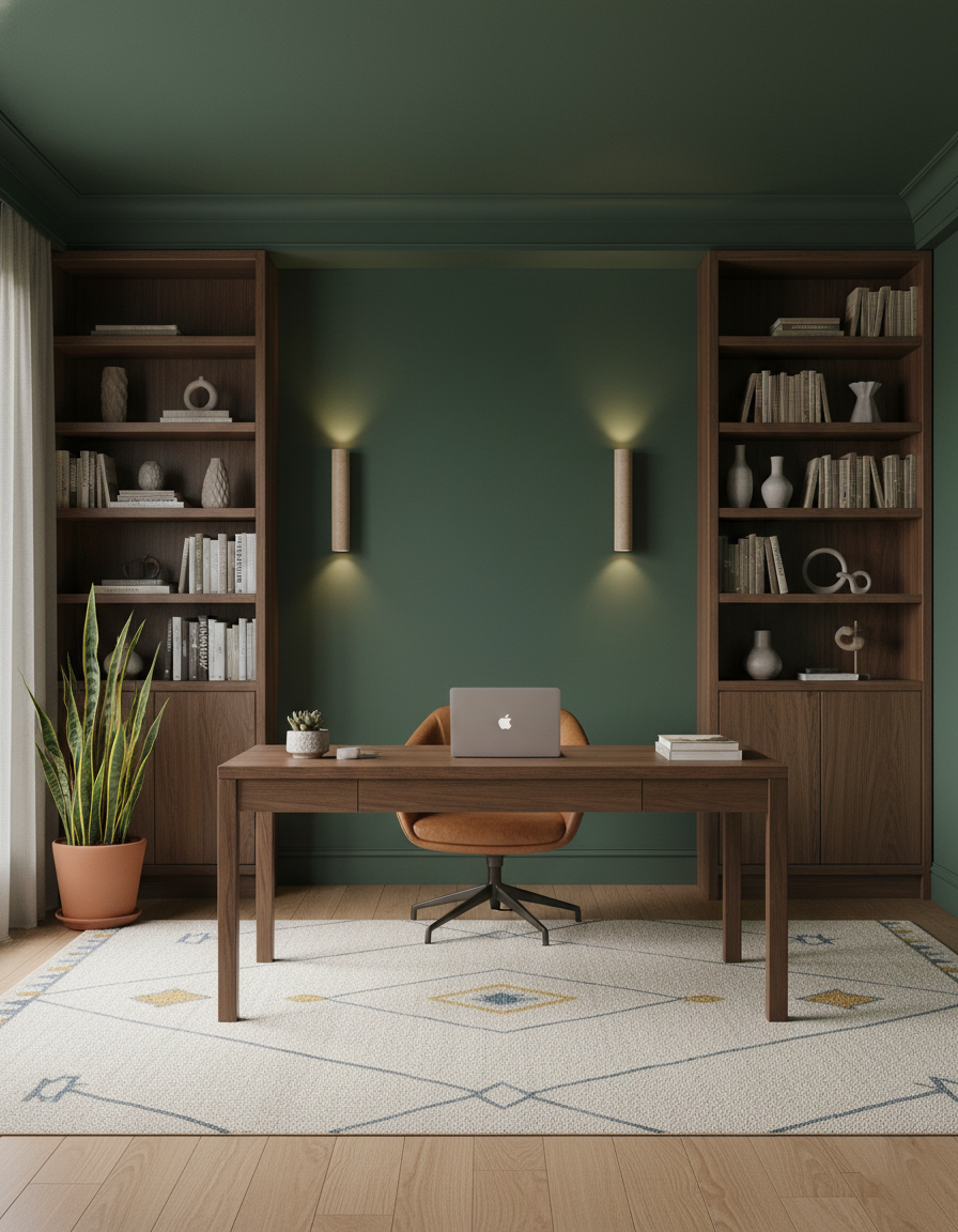 Aurélie Core Wall Lamp Wood and Travertine LED Lighting