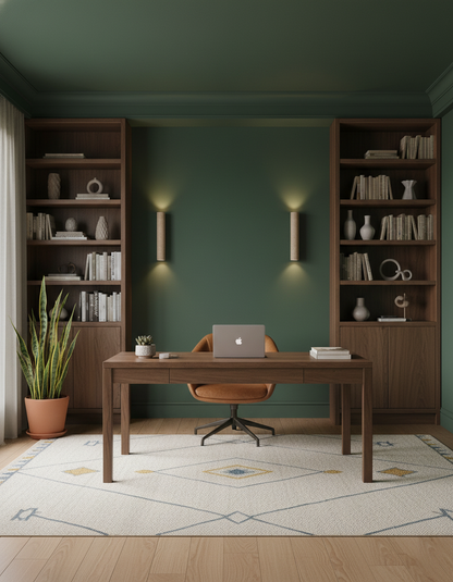 Aurélie Core Wall Lamp Wood and Travertine LED Lighting