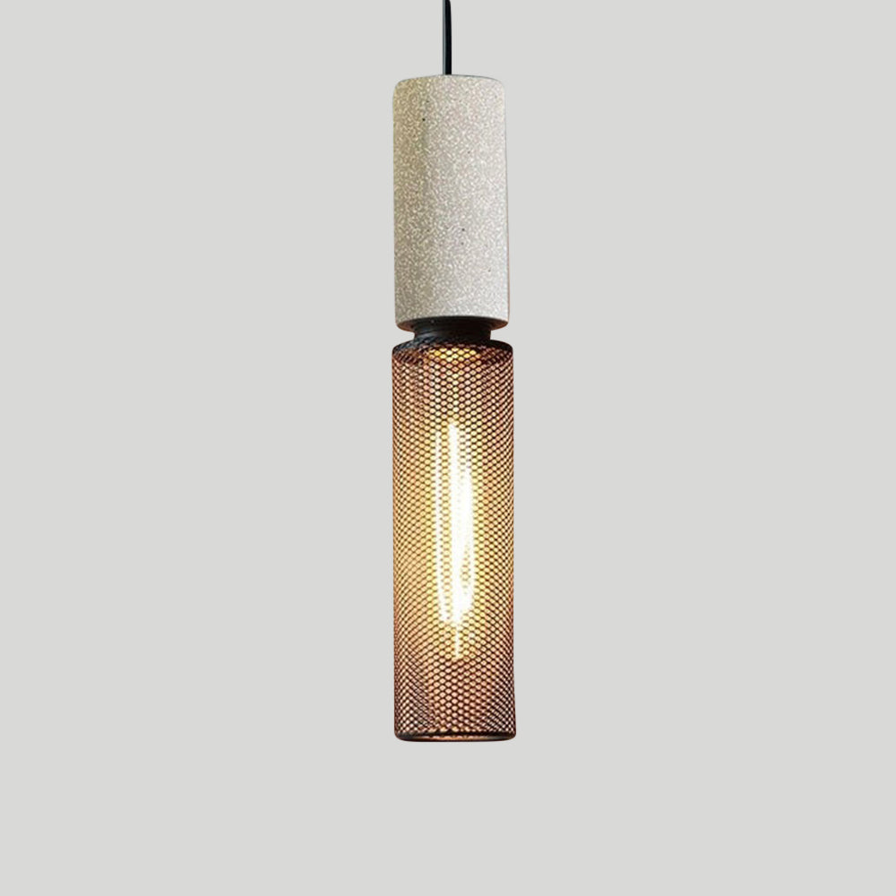 Amélie Industrial Cement Pendant Light