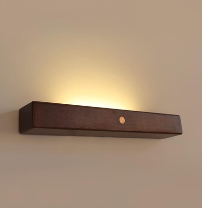 Matthieu Wooden Linear LED Wall Sconce