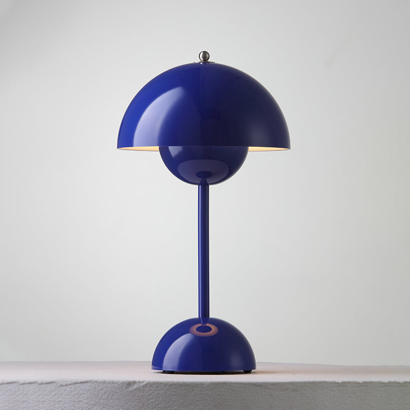 Élodie Wiederaufladbare LED-Tischleuchte mit Doppelkugeldesign