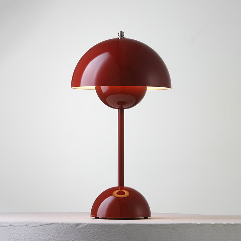 Élodie Wiederaufladbare LED-Tischleuchte mit Doppelkugeldesign